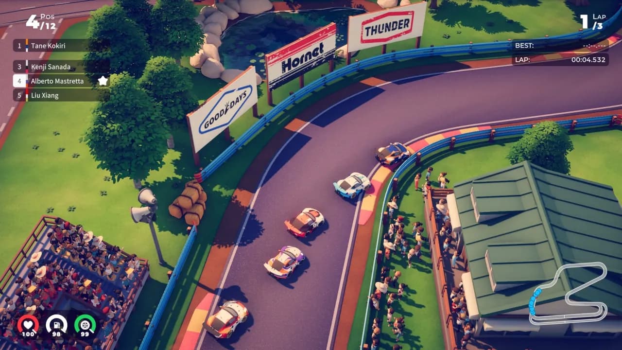 Circuit Superstars — скриншот 1