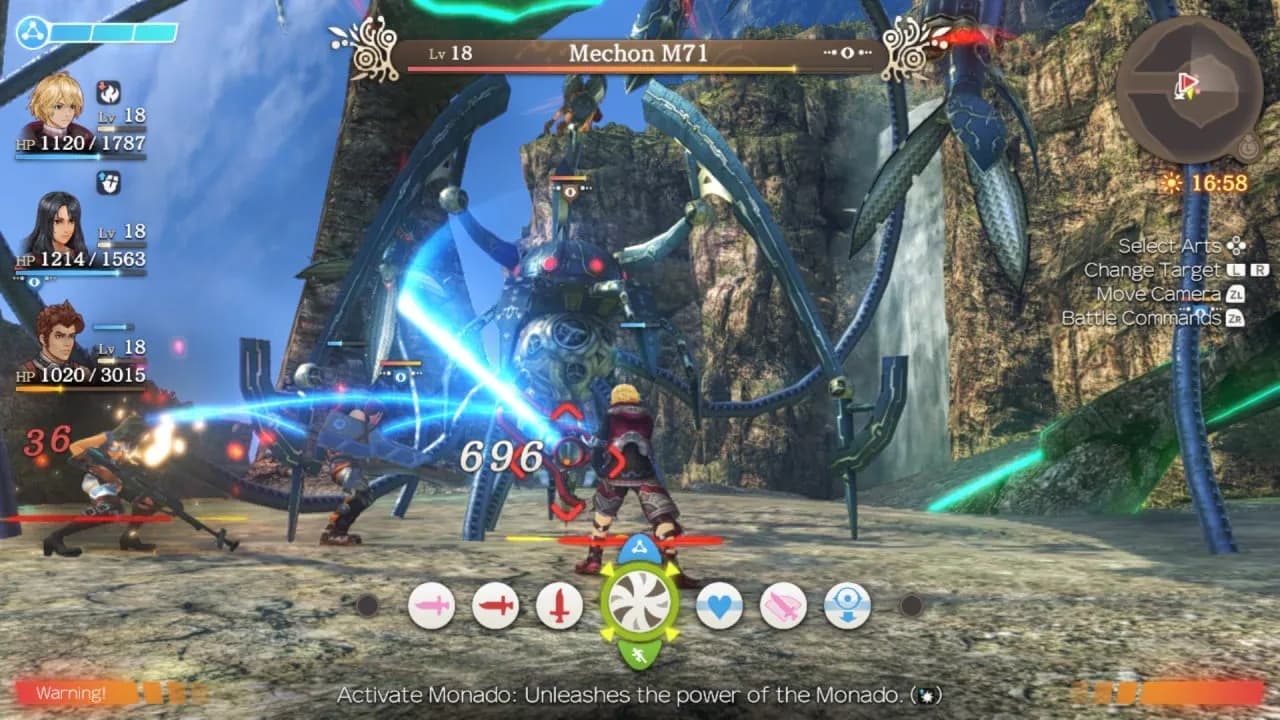 Xenoblade Chronicles — скриншот 5
