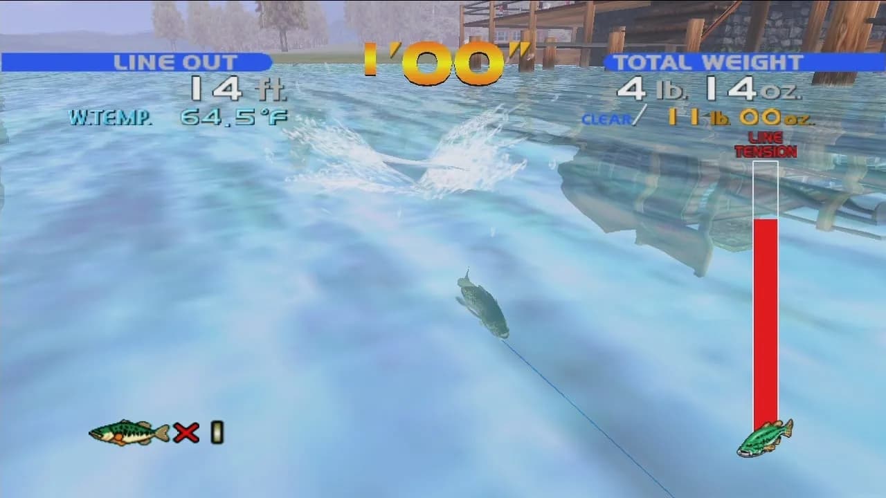 SEGA Bass Fishing — скриншот 3