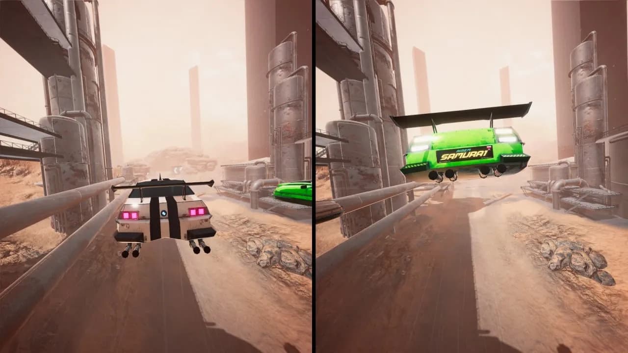 Hovercars 3077: Underground racing — скриншот 9
