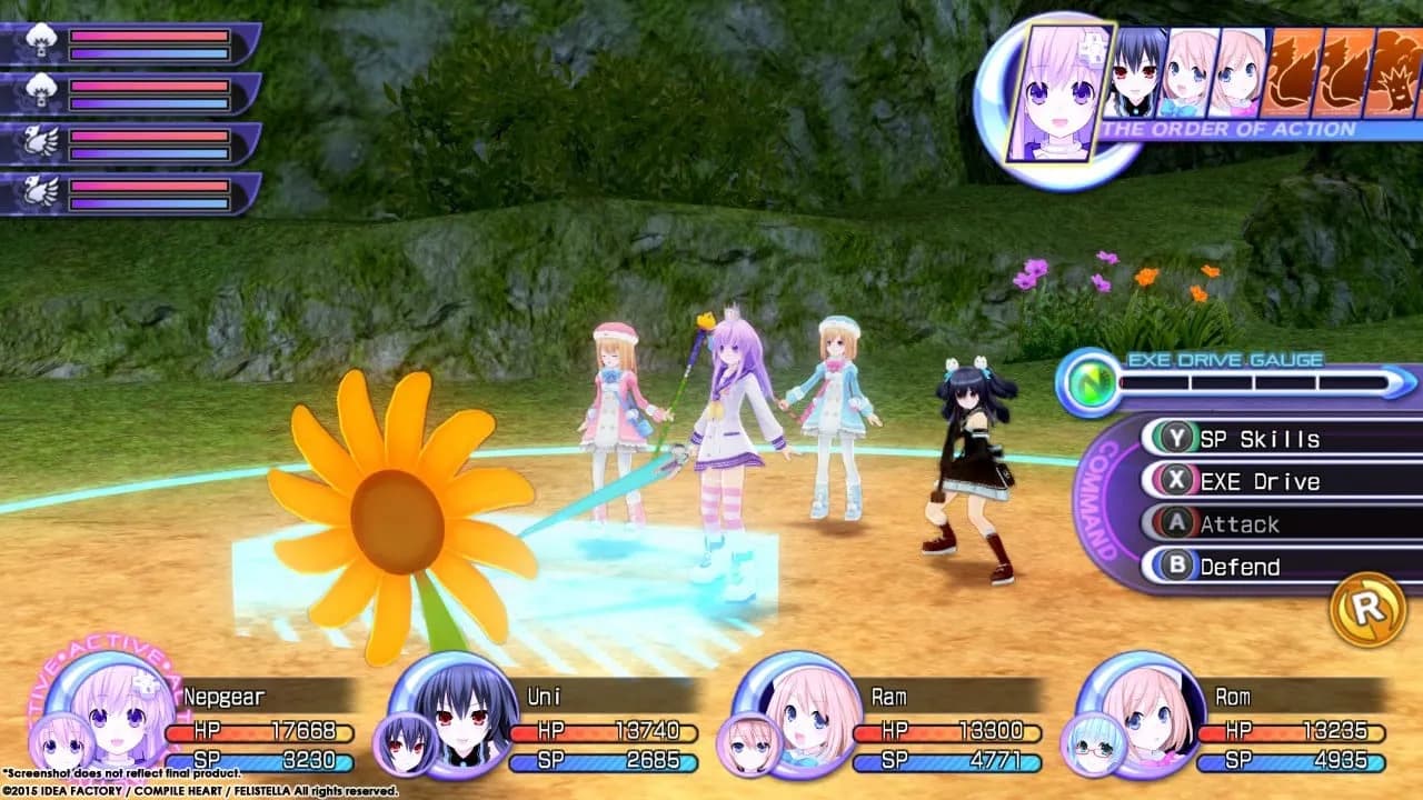 Hyperdimension Neptunia Re;Birth2: Sisters Generation — скриншот 2