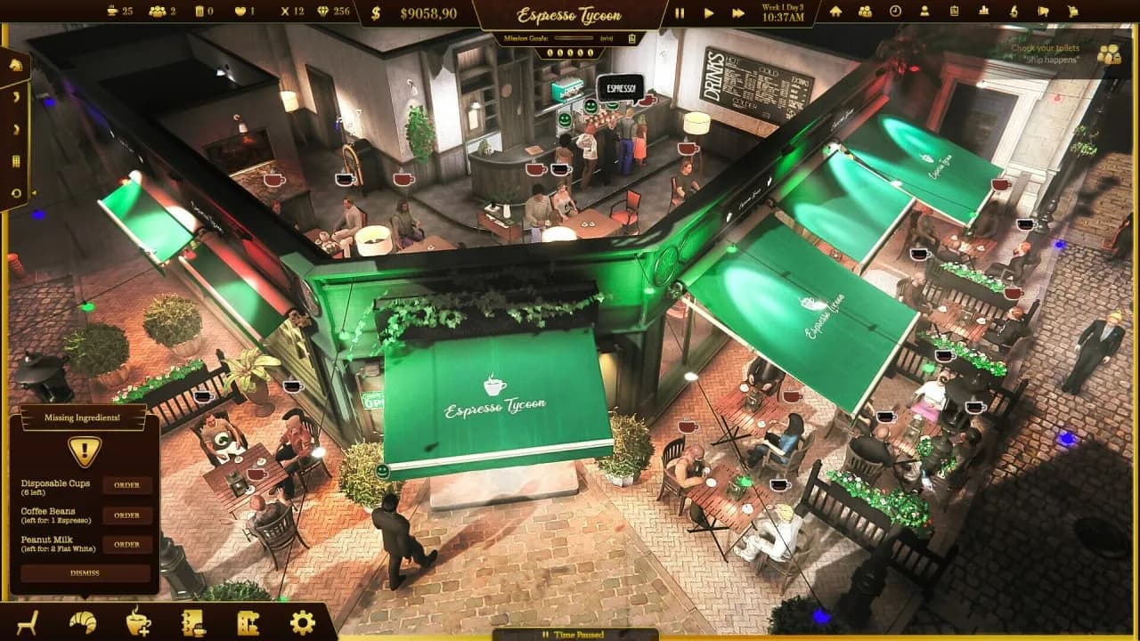Espresso Tycoon — скриншот 1