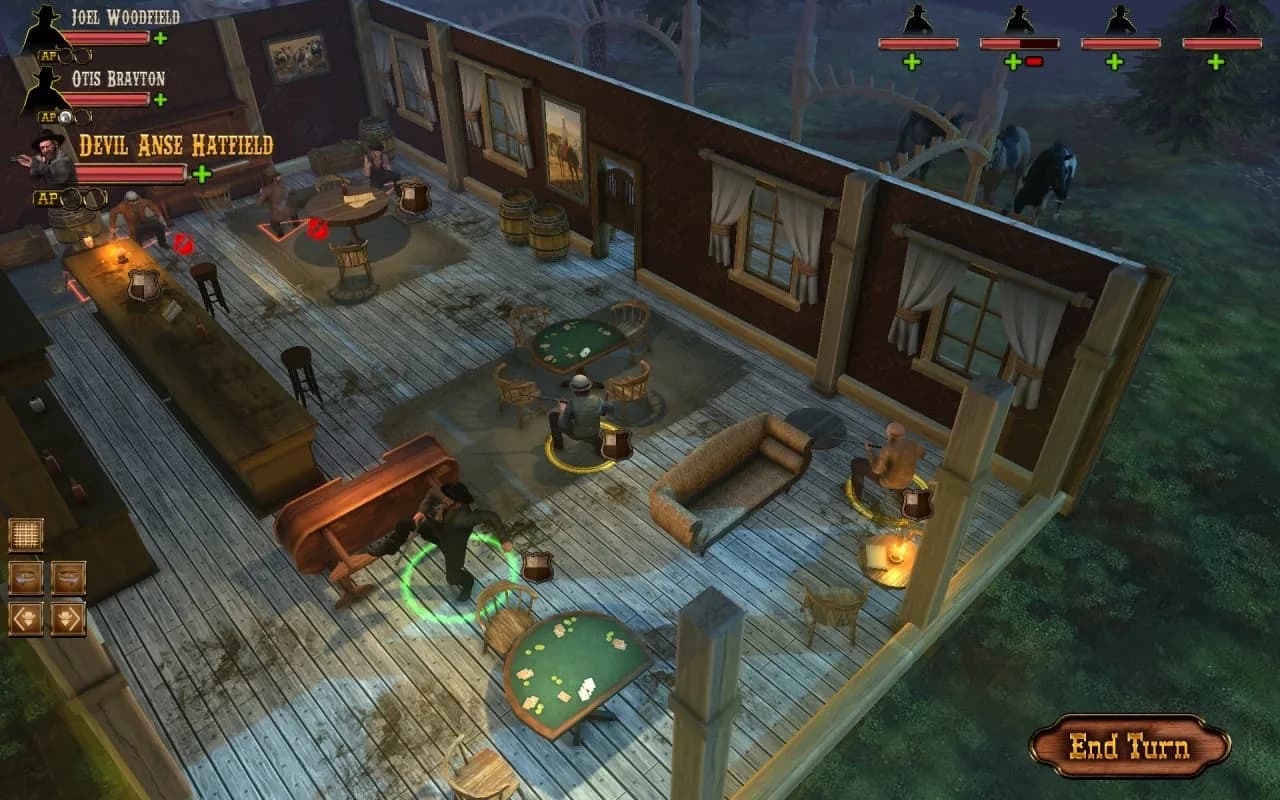The Feud: Wild West Tactics — скриншот 11