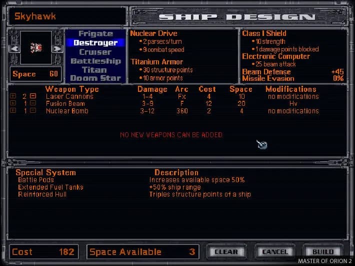 Master of Orion 1+2 — скриншот 5
