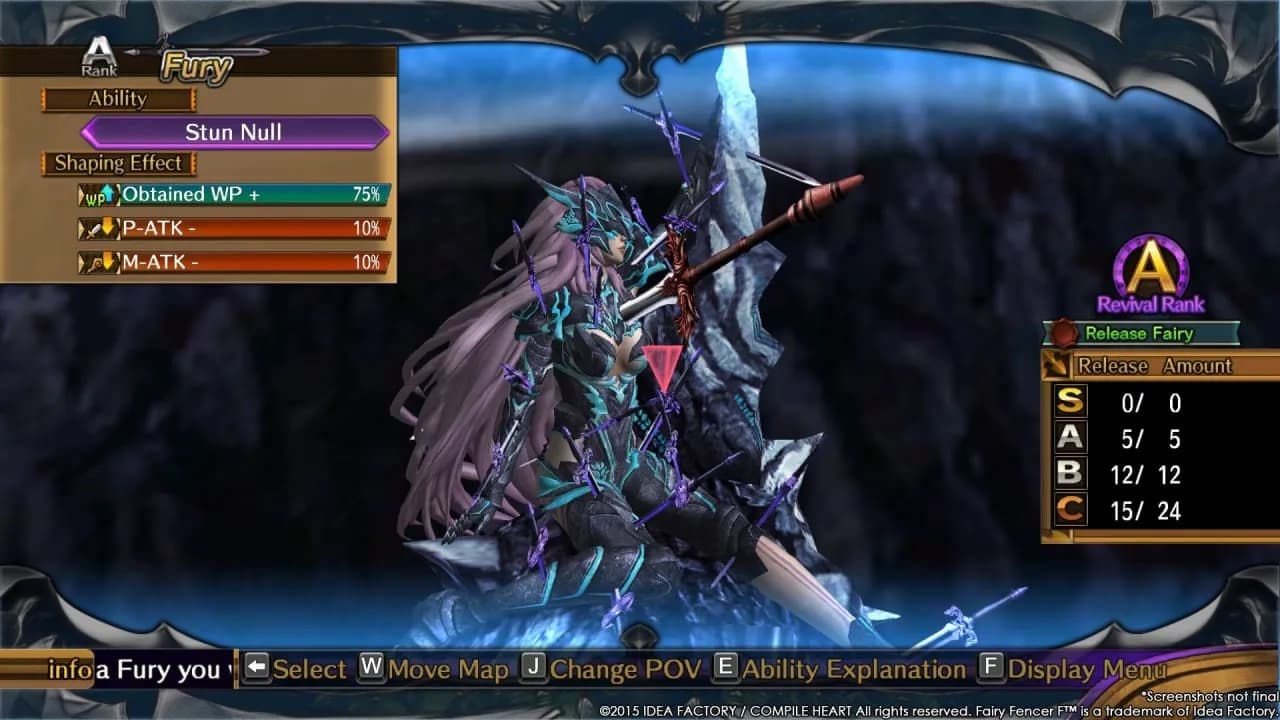 Fairy Fencer F — скриншот 6