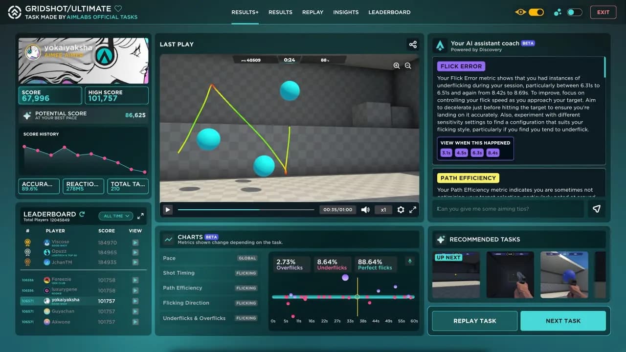 Aimlabs — скриншот 3
