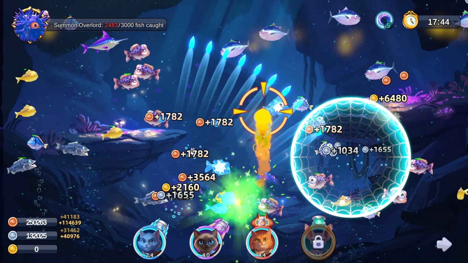 Meow Squad: Incremental Fishing — скриншот 3