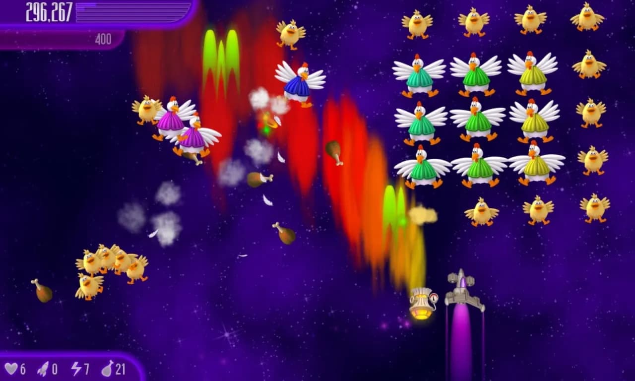 Chicken Invaders 4 — скриншот 2