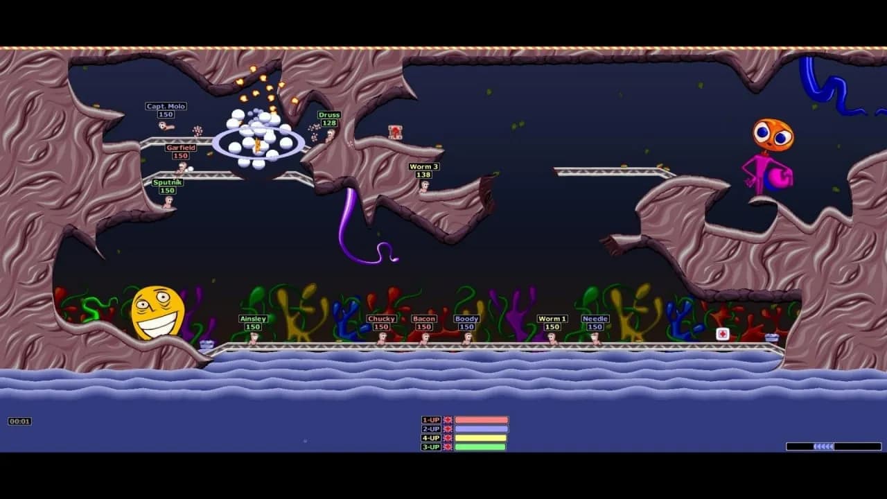 Worms Armageddon — скриншот 3