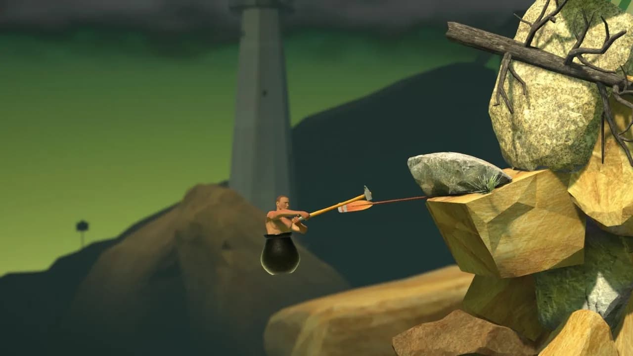 Getting Over It with Bennett Foddy — скриншот 5