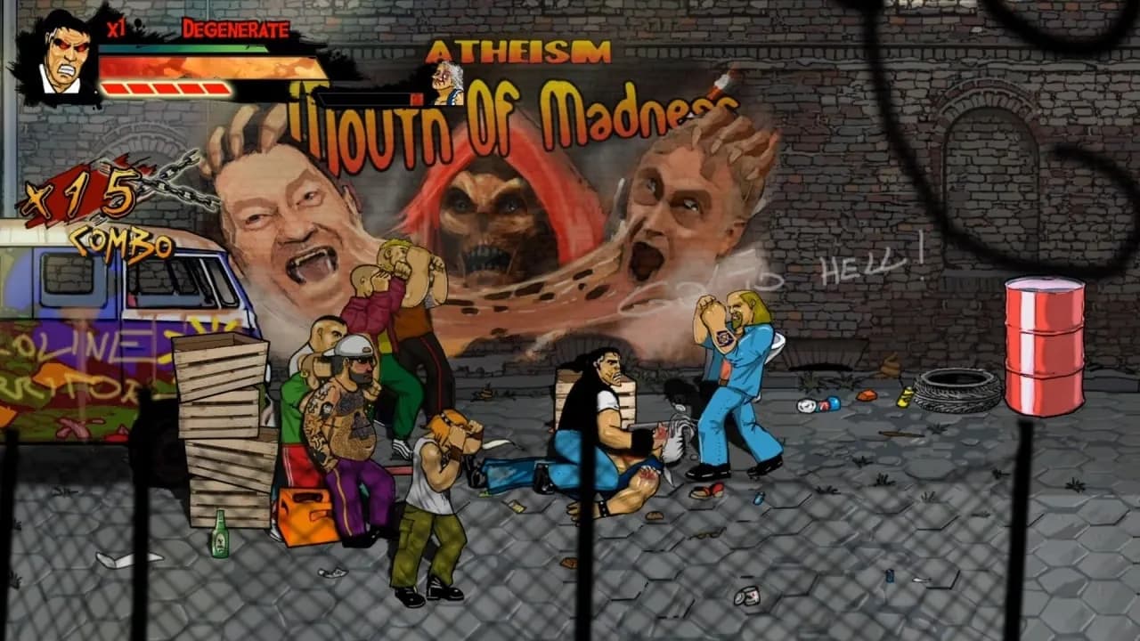 Skinny and Franko: Fists of Violence — скриншот 5