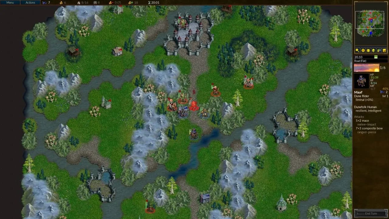 The Battle for Wesnoth — скриншот 1