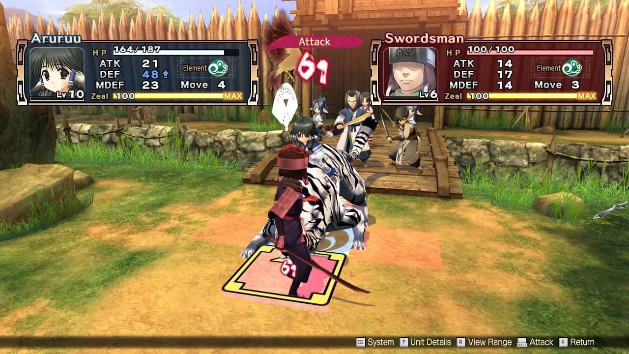 Utawarerumono: Prelude to the Fallen — скриншот 2