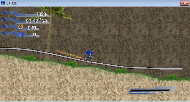 Sonic The Hedgehog 2D — скриншот 3