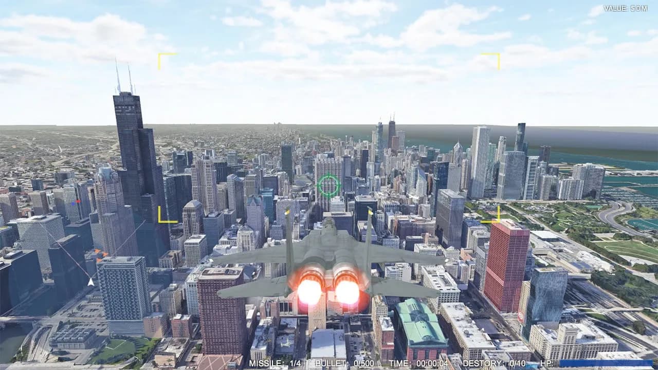 City Air Battle — скриншот 3