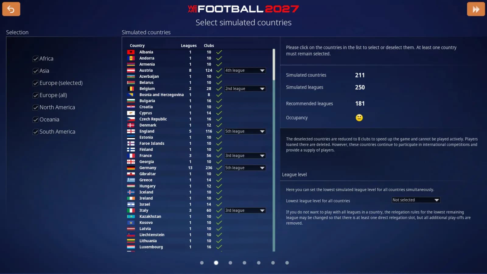 WE ARE FOOTBALL 2027 — скриншот 3