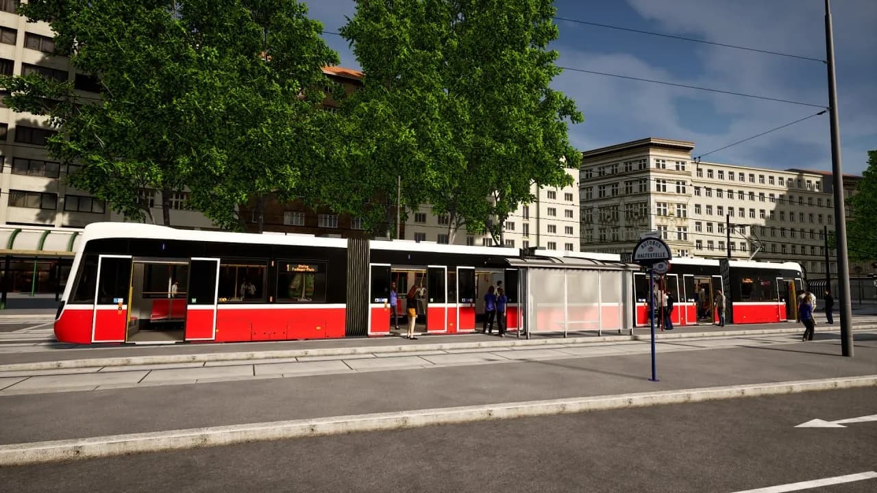 TramSim Vienna — скриншот 6