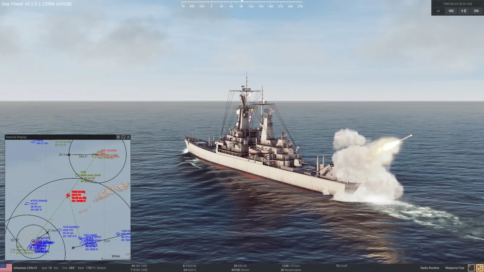 Sea Power: Naval Combat in the Missile Age — скриншот 2
