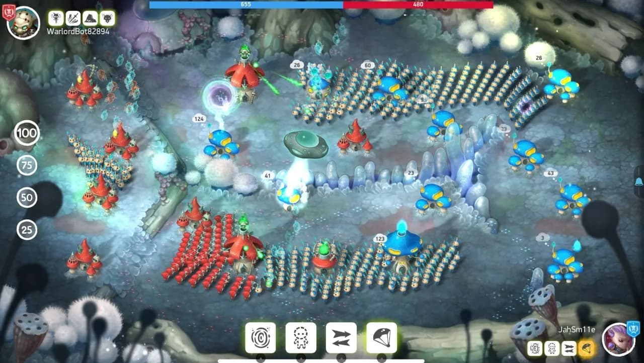 Mushroom Wars 2 — скриншот 2