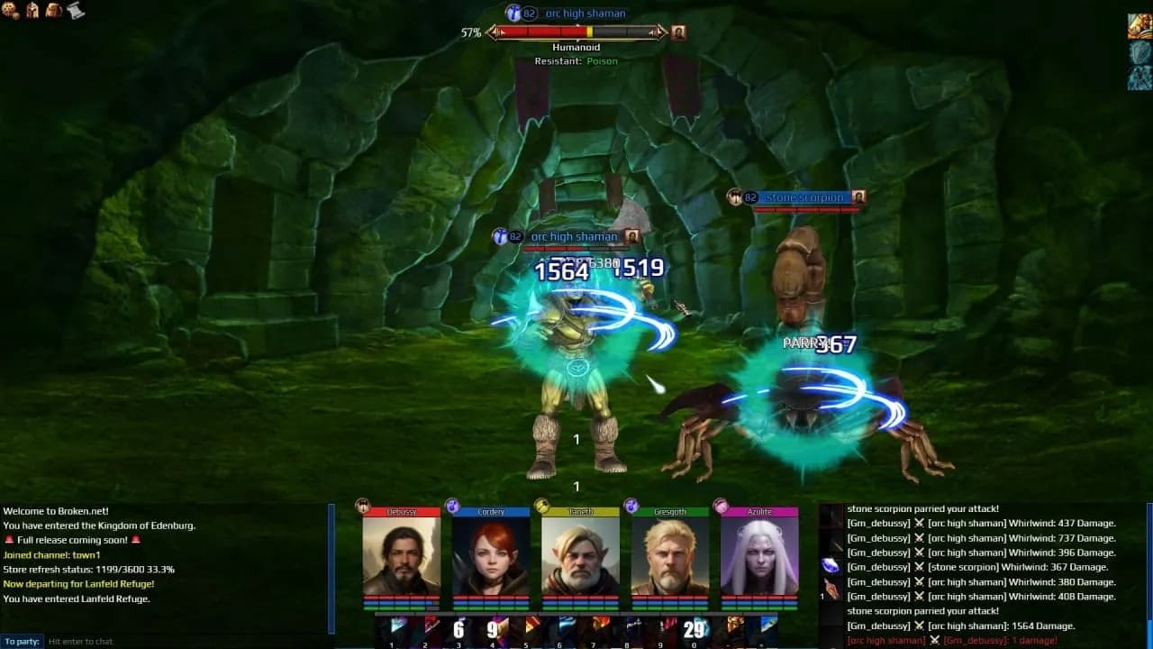 Nevergrind Online — скриншот 7