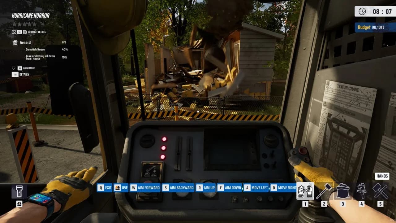 Deconstruction Simulator — скриншот 1