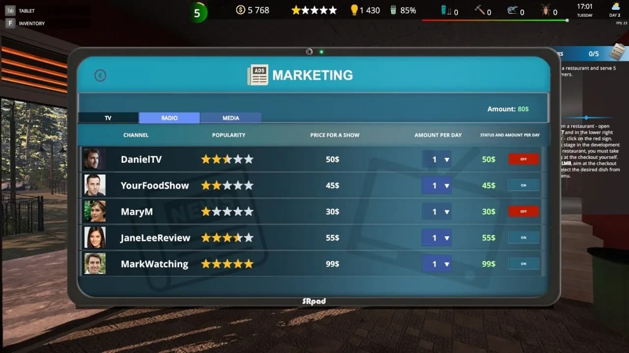 Cafe Owner Simulator — скриншот 7