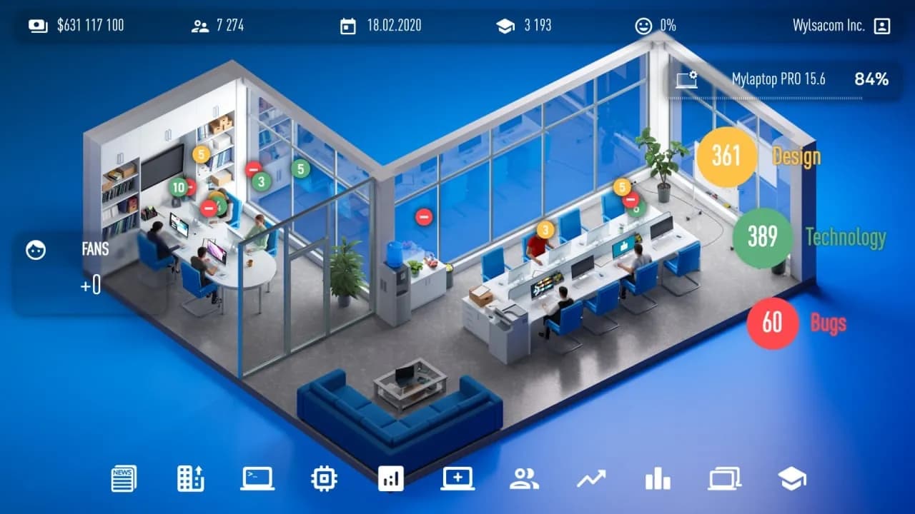 Laptop Tycoon — скриншот 2