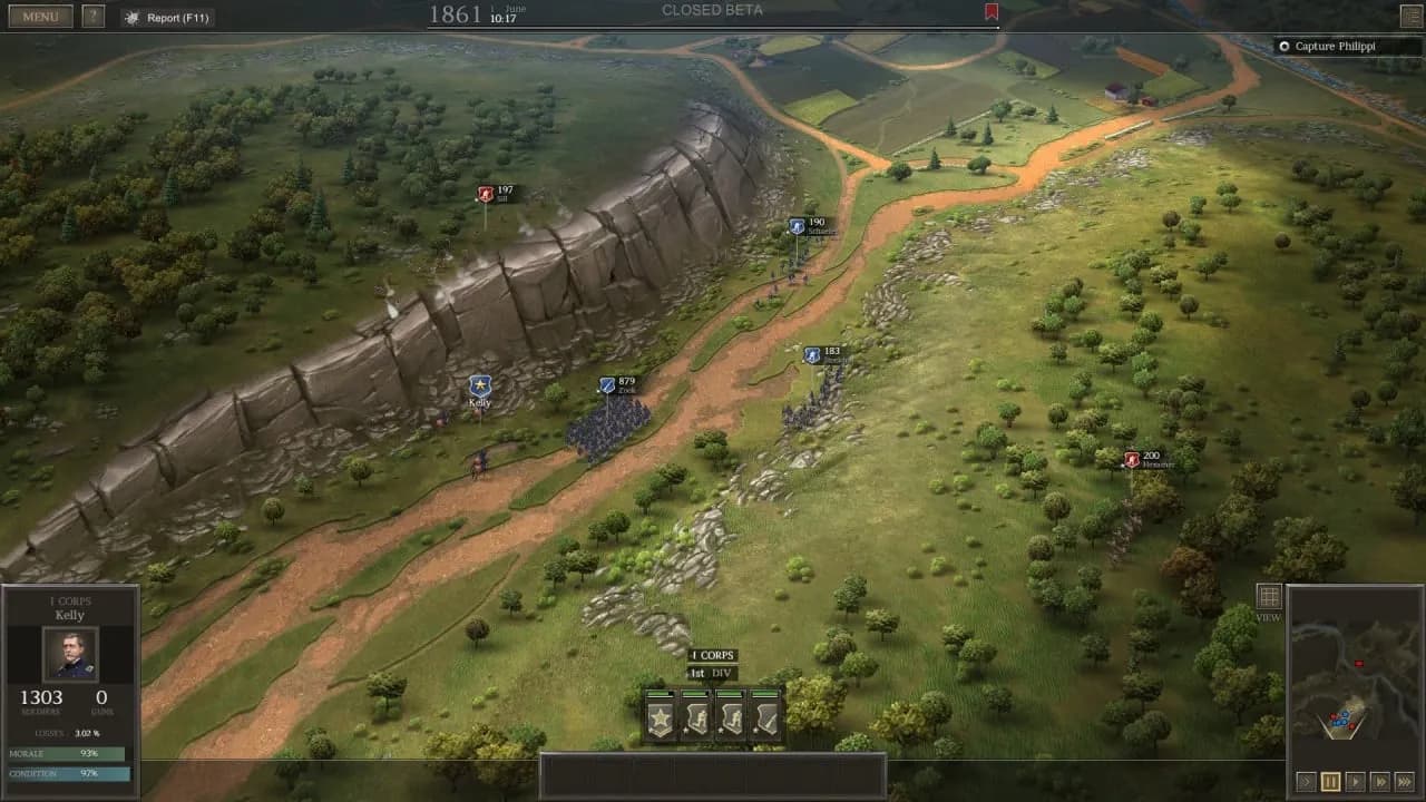 Ultimate General: Civil War — скриншот 1