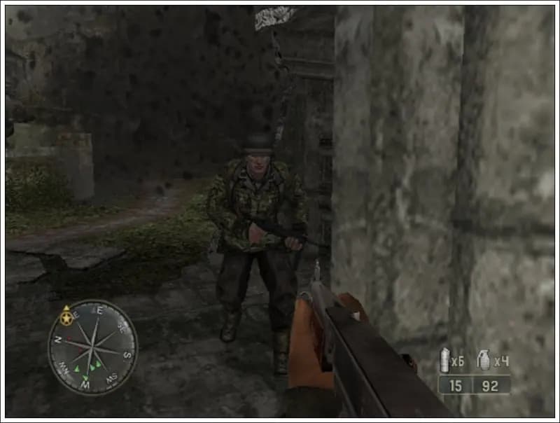 Call of Duty 3 — скриншот 4