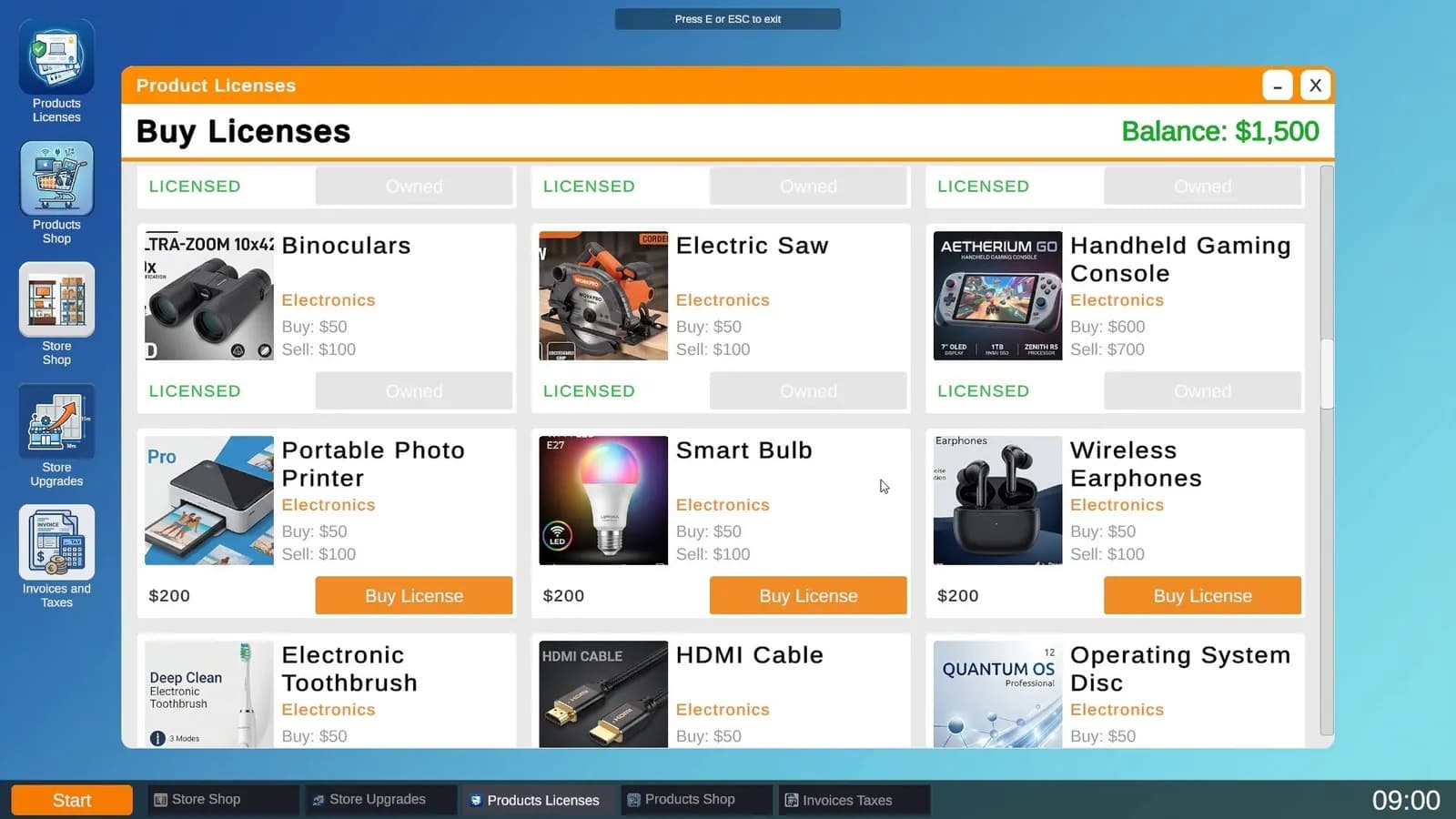 Electronics Depot Simulator — скриншот 5