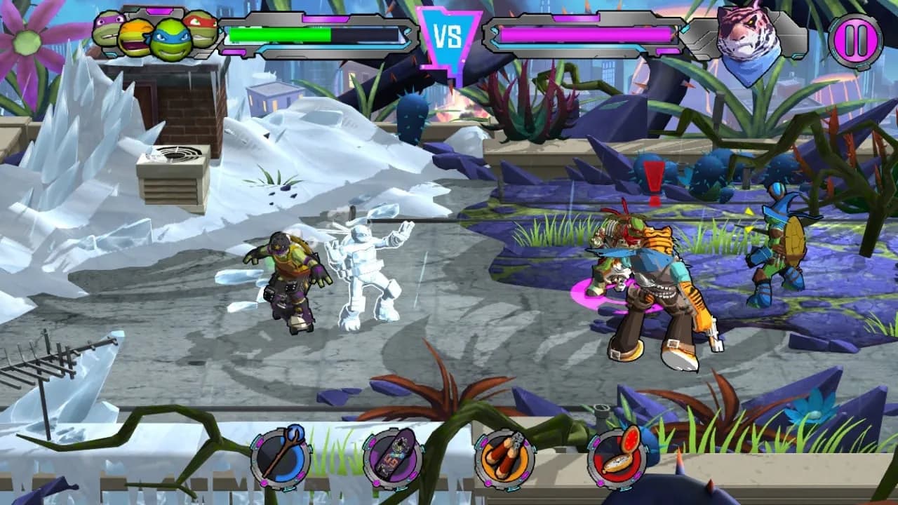 Teenage Mutant Ninja Turtles: Portal Power (игра) — скриншот 1