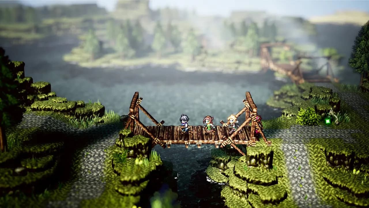 OCTOPATH TRAVELER 0 — скриншот 4
