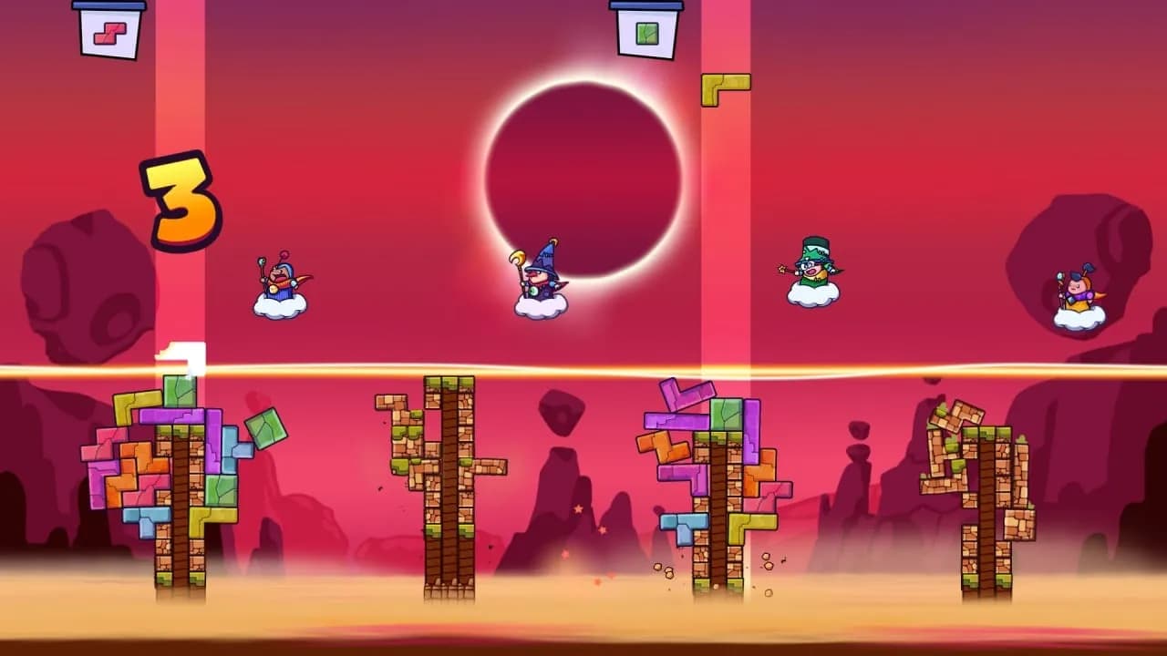 Tricky Towers — скриншот 1
