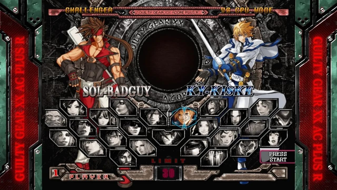 GUILTY GEAR XX ACCENT CORE PLUS R — скриншот 1