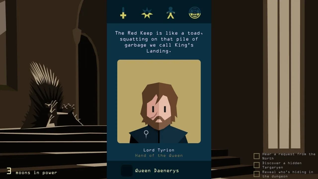 Reigns: Game of Thrones — скриншот 4