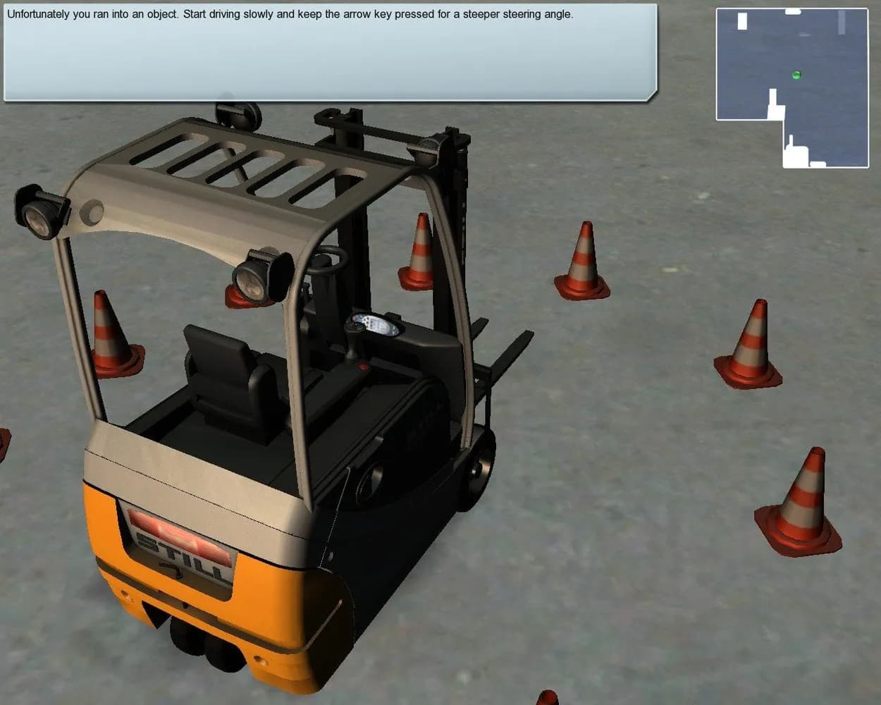 Forklift Truck Simulator 2009 — скриншот 1