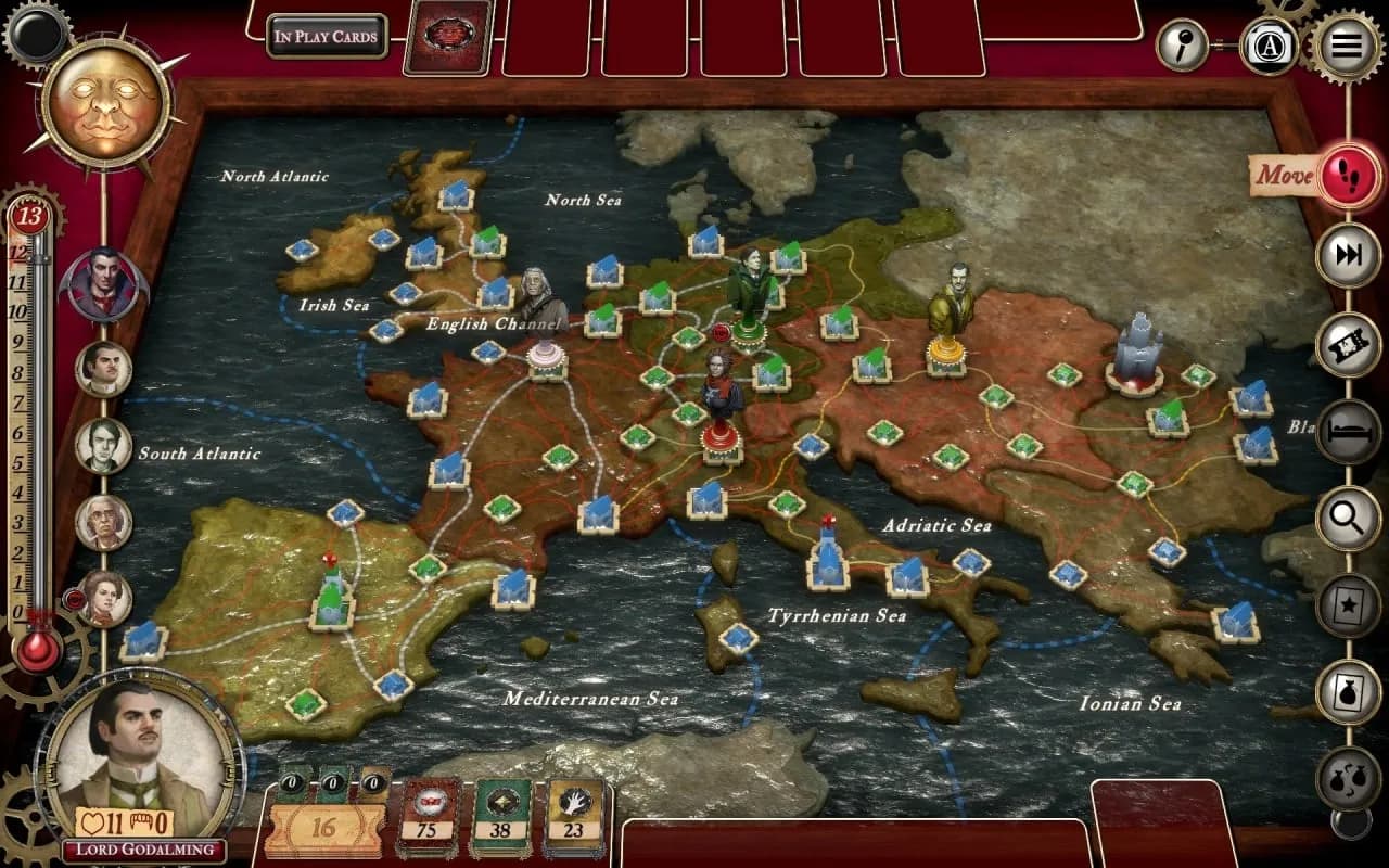 Fury of Dracula: Digital Edition — скриншот 1