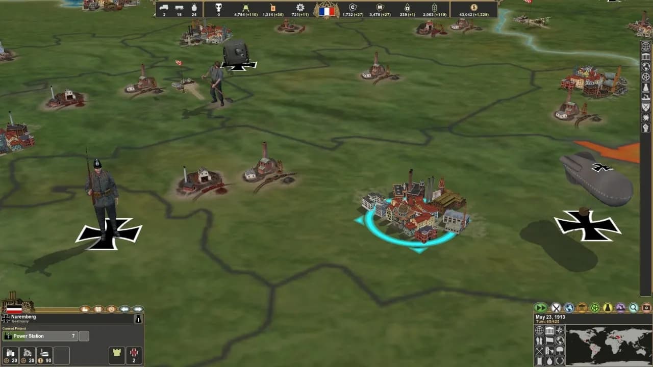 Making History: The Great War — скриншот 4