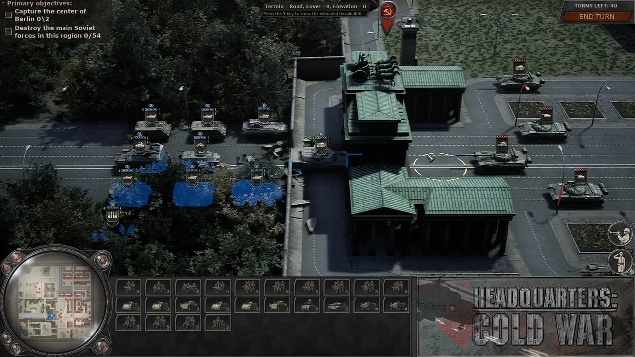 Headquarters Cold War — скриншот 1