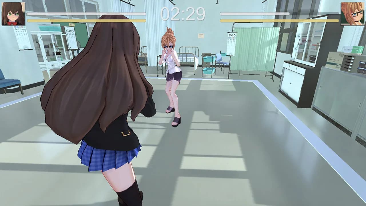 Beautiful Girl Fight School — скриншот 4