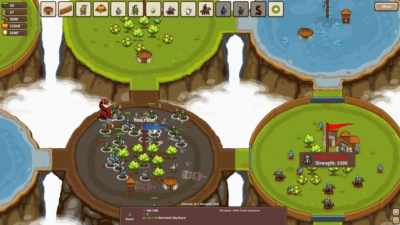 Circle Empires — скриншот 11