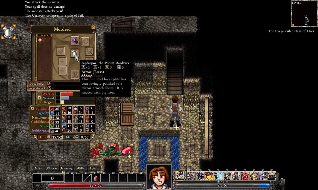 Dungeons of Dredmor — скриншот 6