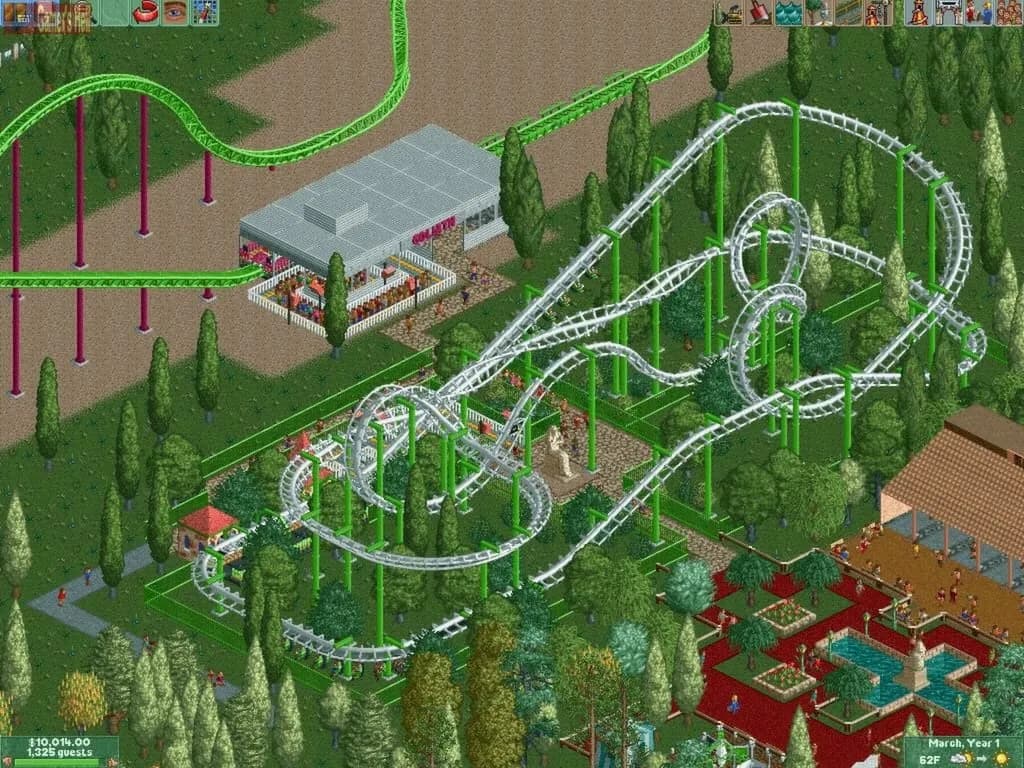 RollerCoaster Tycoon 2: Triple Thrill Pack — скриншот 4