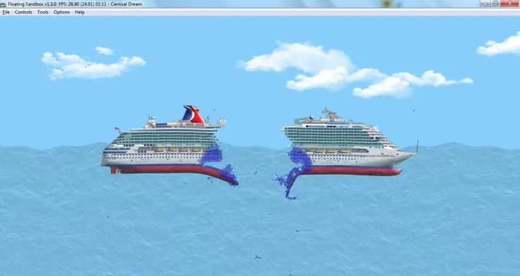 Floating Sandbox — скриншот 1