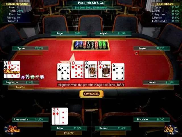 Texas Hold'em Poker 3D — скриншот 2