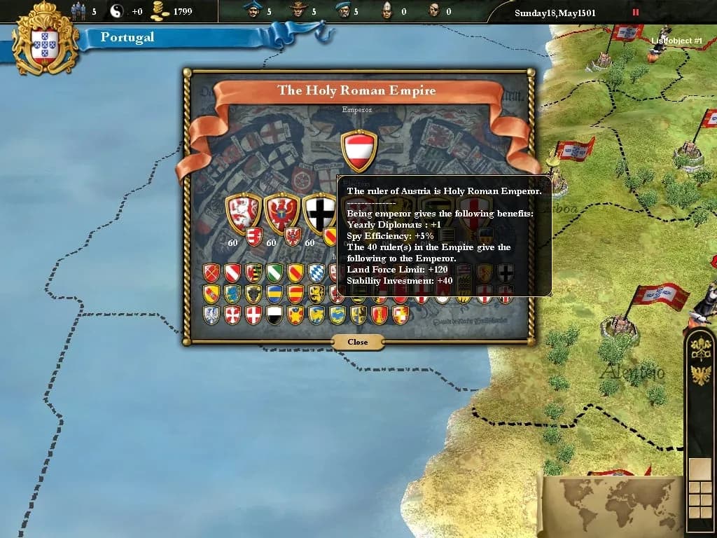 Europa Universalis 3 Complete — скриншот 6