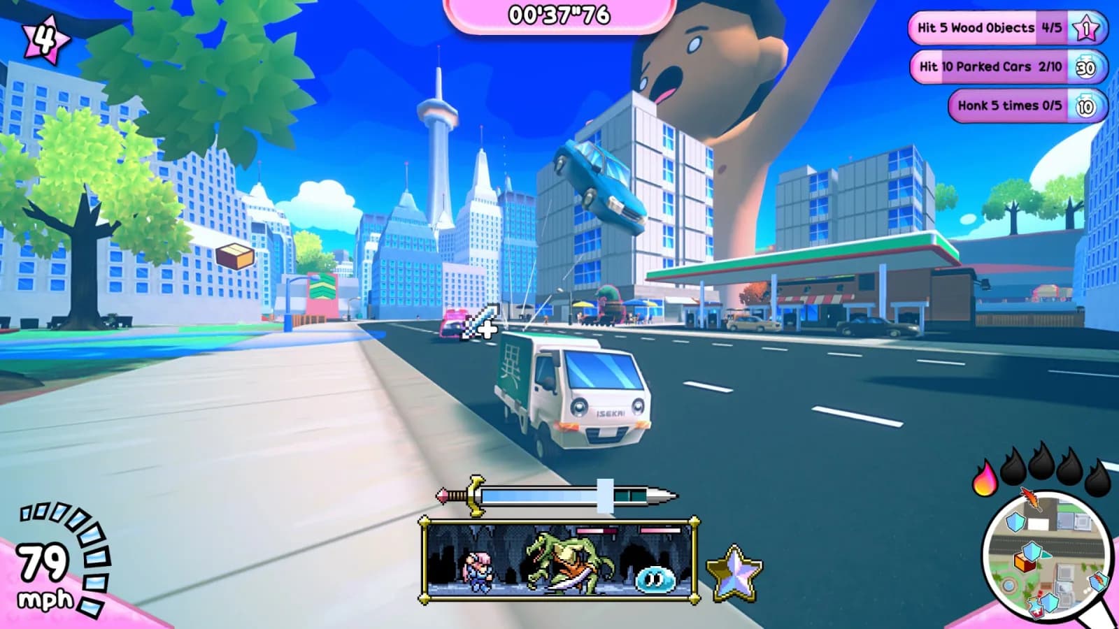 Truck-kun is Supporting Me from Another World?! — скриншот 3