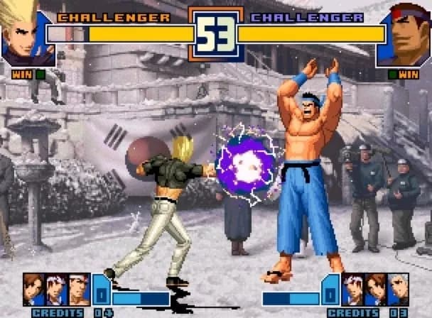 The King Of Fighters 2001 — скриншот 1