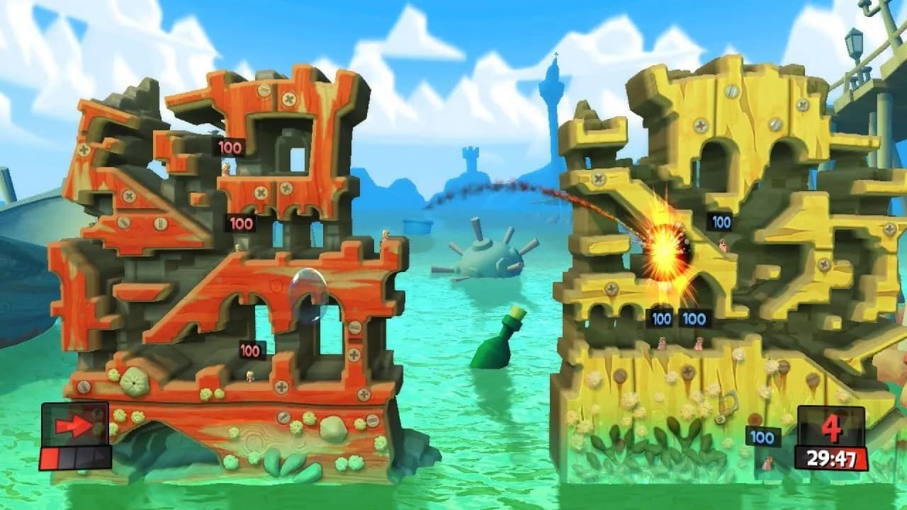 Worms Revolution — скриншот 4