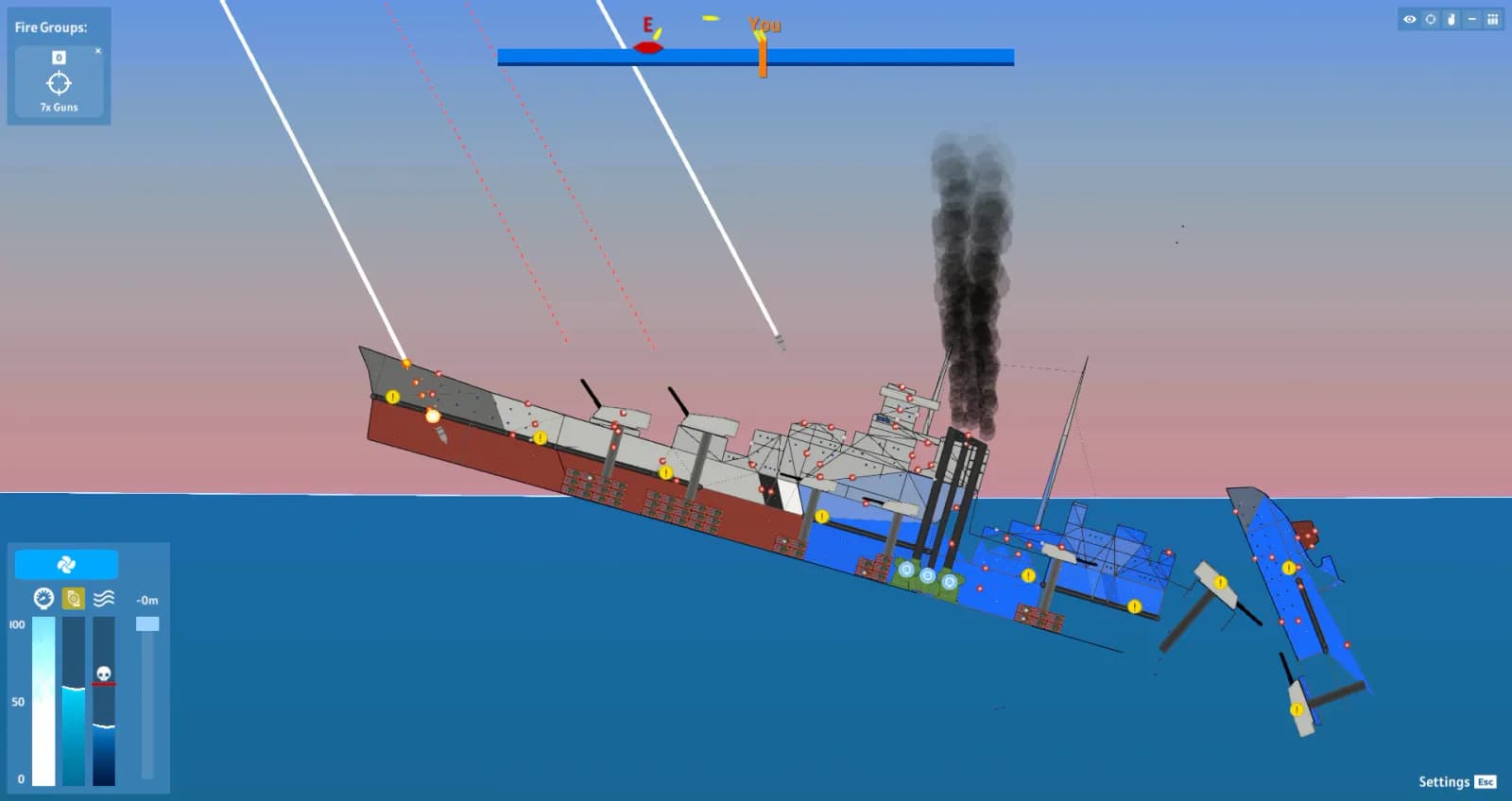 SHIPS AT WAR — скриншот 2
